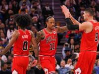 公牛队后卫强势进攻，助球队夺取胜利